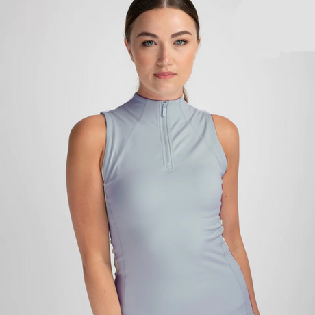 Mochara Sleeveless Recycled Base Layer #colour_slate-grey