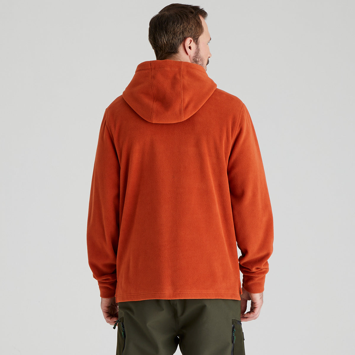 Ridgeline Ballistic Long Sleeved Fleece Hoodie - New #colour_russet