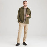 Ridgeline Mens Burnham Work Shirt #colour_ivy-green