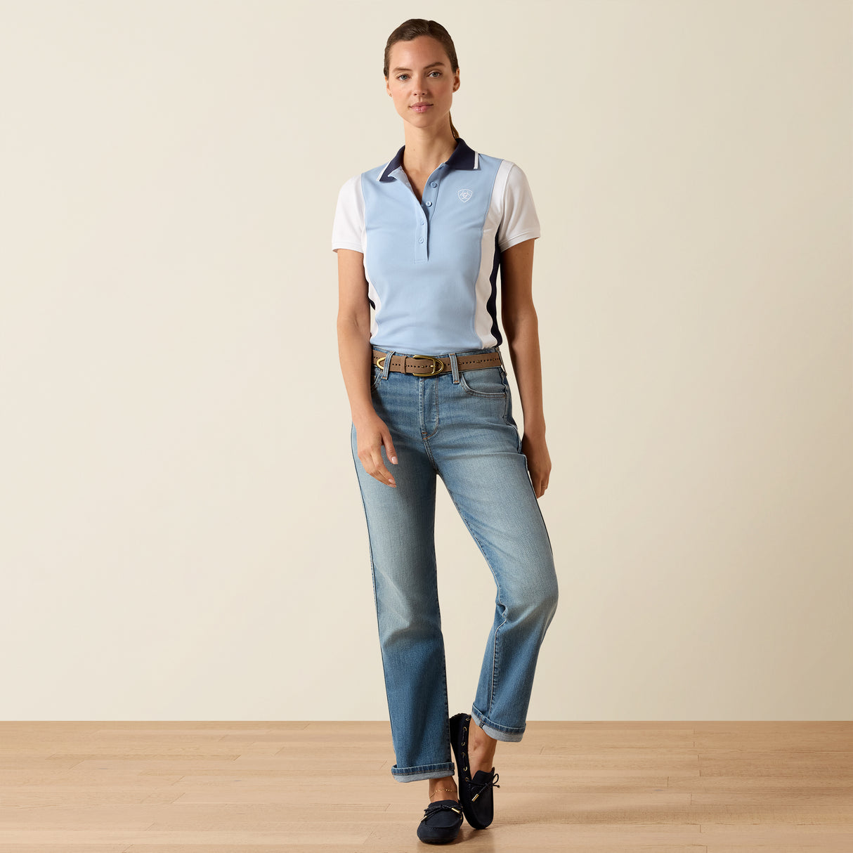 Ariat Women's Taryn Polo #colour_st.-tropez-white