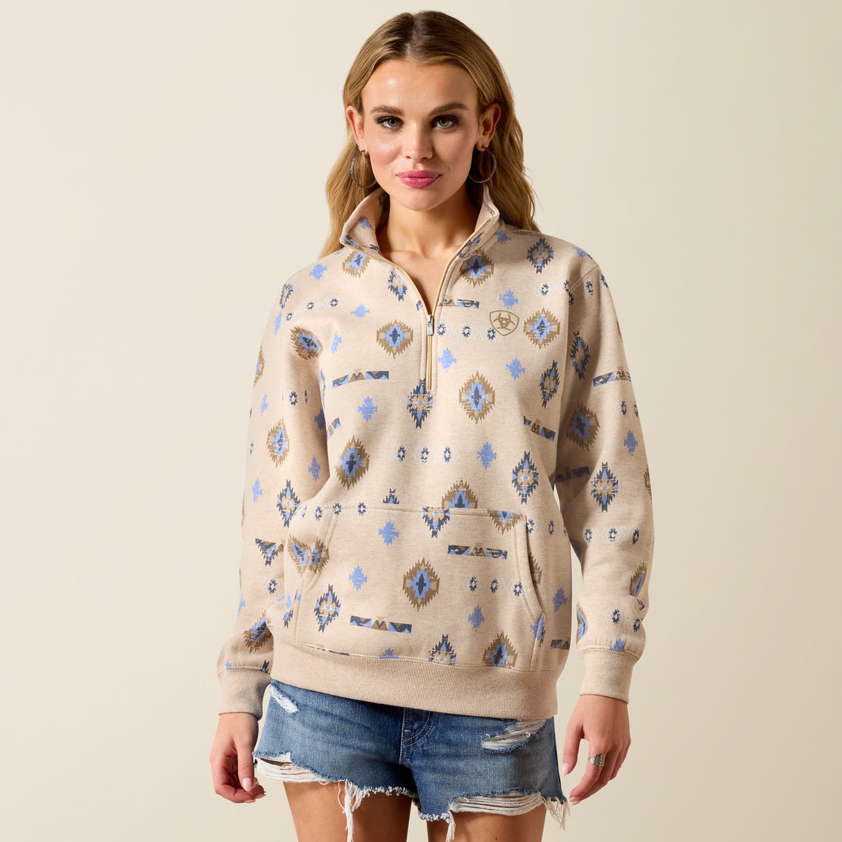 Ariat Women's Sapphire 1/2 Zip Sweatshirt