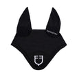 Equestro Fly Veil In Cotton With Central Logo #colour_black