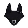 Equestro Fly Veil In Cotton With Central Logo #colour_black