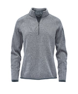 Stormtech Women's Avalante ¼ Zip Fleece #colour_granite-heather