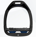 Flex-On Green Composite Inclined Ultra Grip Stirrups - Black/Black/Navy