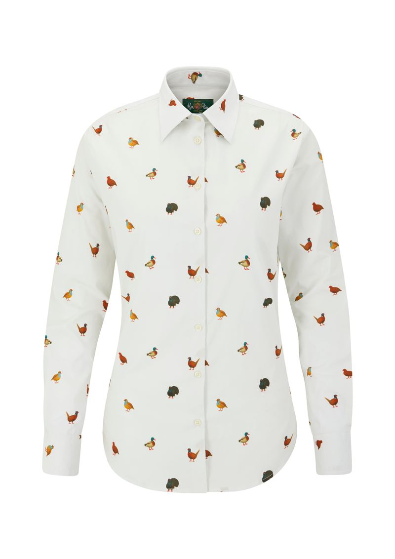 Alan Paine Ladies Lawen Printed Shirt