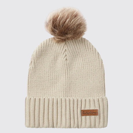 Baltic Bobble Hat & Scarf Set - Sand