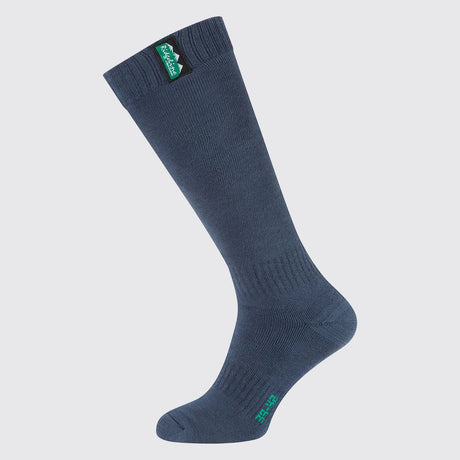 Cotton Work Socks Navy Multi (3 pack) - Full Length