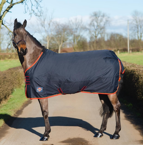 Mackey Equi-Sential 0G Turnout Rug #colour_navy-red