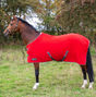 StormX Original Snug Fleece Rug #colour_red-grey