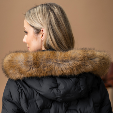 Alessandro Albanese Ara Puffer Coat #colour_core-black