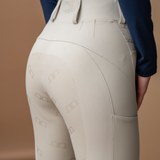 Alessandro Albanese Fina Full Seat Brushed Hybrid Breech #colour_core-beige