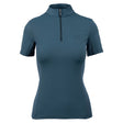 Woof Wear Ladies Short Sleeve Tech Riding Shirt #colour_petrol-blue