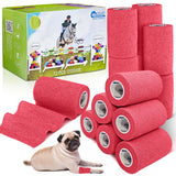 Equimed 10cm Vetwrap Pack of 12 #colour_cerise-pink