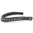 Whitaker Checkerboard Browband #colour_black
