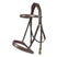 Whitaker Madrid Snaffle Bridle #colour_havana