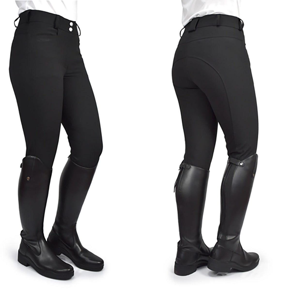 Whitaker Hemsworth Ladies Breeches #colour_black