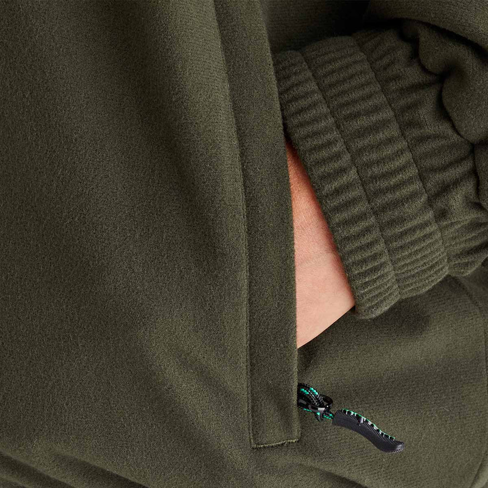 Ridgeline Womens Brumby Yard Jacket #colour_deep-forest