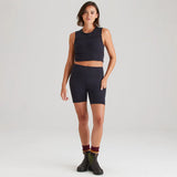 Ridgeline Womens Infinity Shorts #colour_black