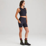 Ridgeline Womens Infinity Shorts #colour_black
