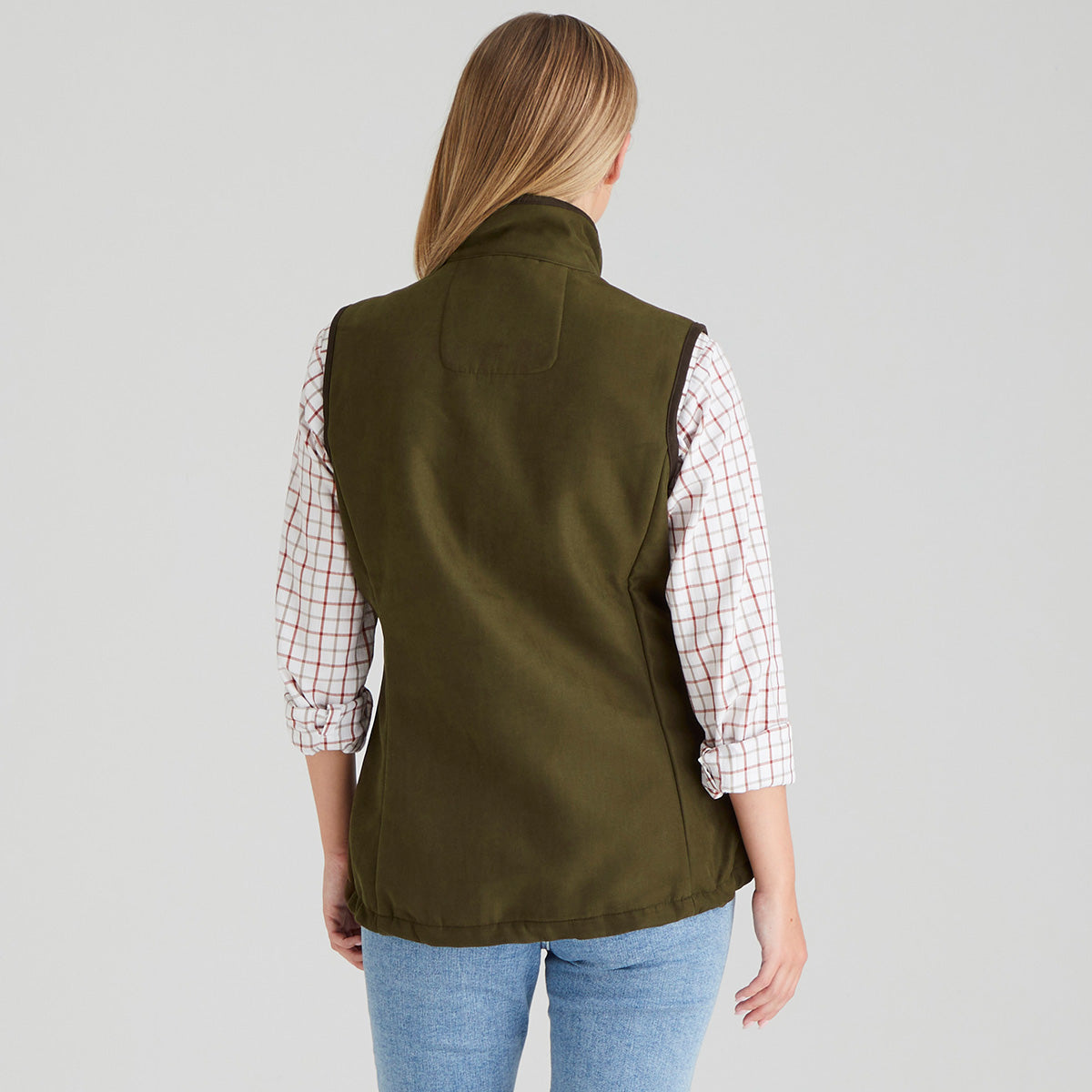 Ridgeline Womens Monarch Gilet #colour_moody-teak