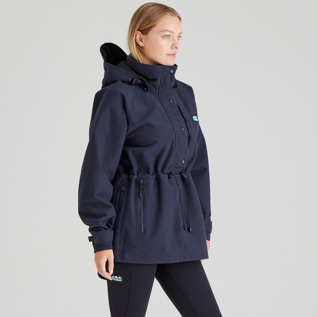 Ridgeline Womens Monsoon Classic Smock #colour_navy