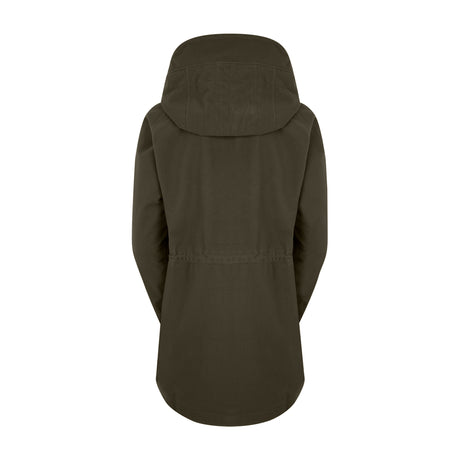 Ridgeline Womens Monsoon Classic Jacket #colour_deep-forest
