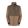 Ridgeline Womens Hybrid Jacket #colour_bark-light-bark