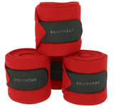 Equitheme Polo Bandages #colour_red
