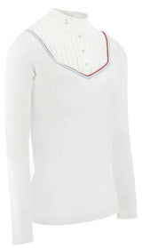 Equitheme Ladies Cabourg Polo Shirt  #colour_white