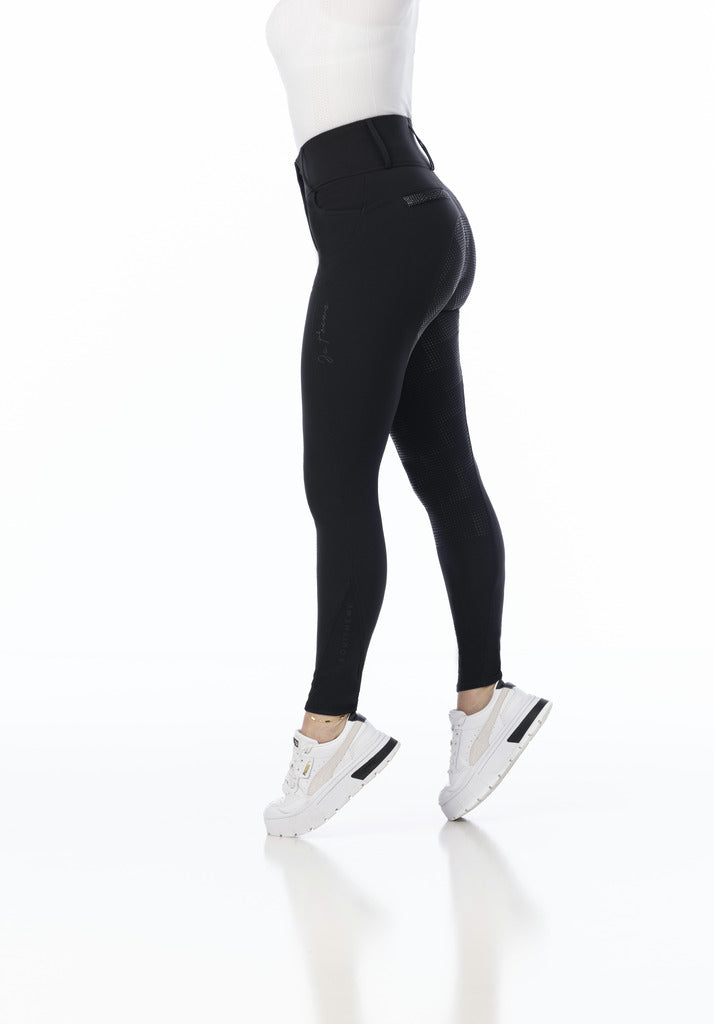 Equitheme Queen Ladies Breeches #colour_black