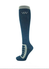 Woof Wear Long Bamboo Tech Sock #colour_petrol-sage
