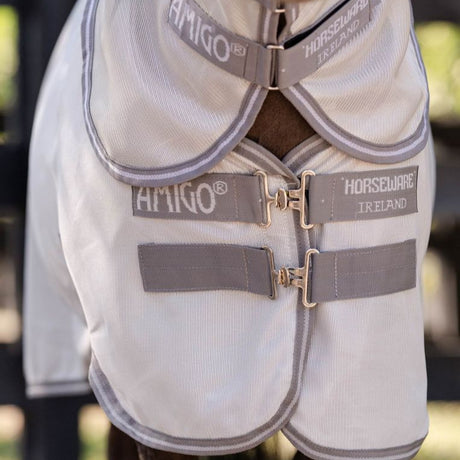 Horseware Ireland Amigo Petite Bug Rug #colour_silver-titanium-grey-silver