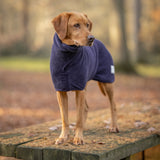 Ruff & Tumble Classic Dog Drying Coat #colour_blackberry