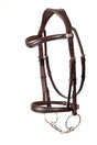 Henry James Cavesson Bridle #colour_havana-brown