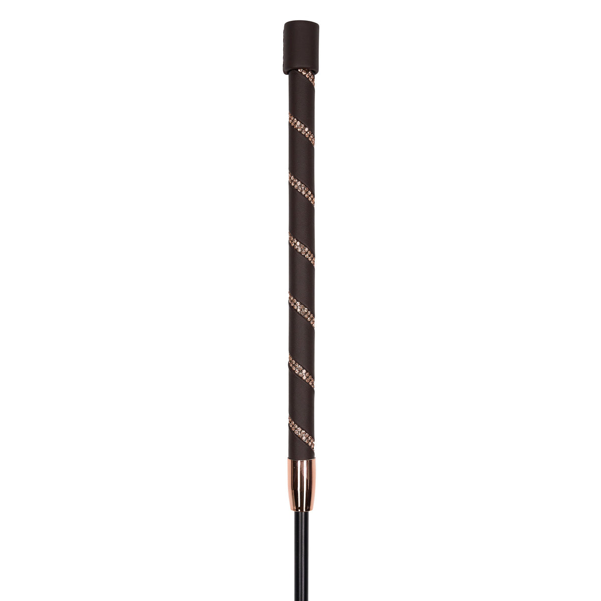 Imperial Riding Regal Shine Dressage Whip #colour_brown