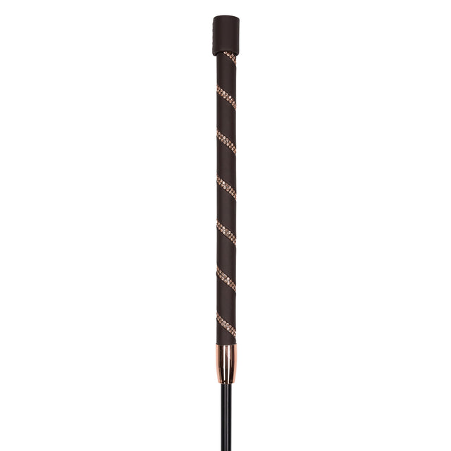 Imperial Riding Regal Shine Dressage Whip #colour_brown