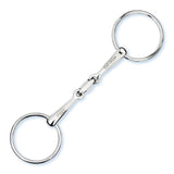 Stubben 2221 Easy Control Stainless Steel Loose Ring Double Broken Snaffle