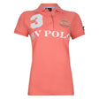 HV Polo Favouritas EQ Short Sleeve Polo Shirt - Coral Pink #colour_coral-pink