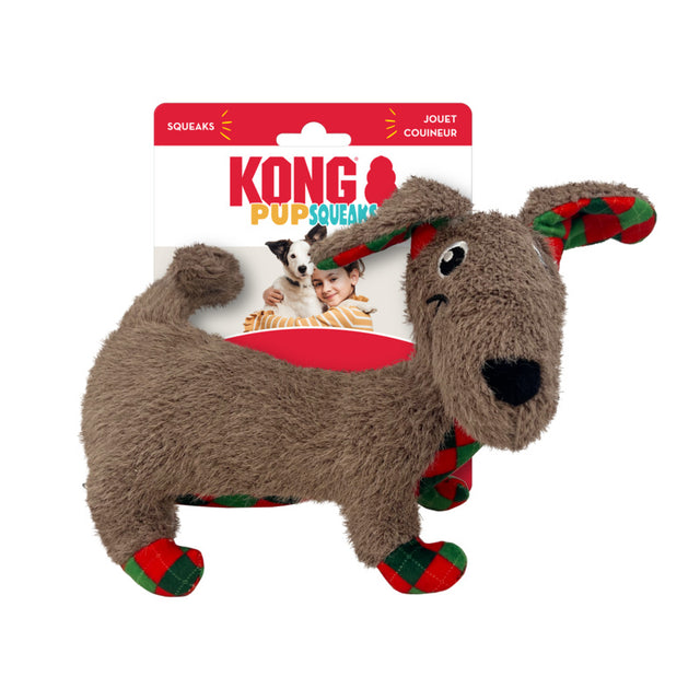 KONG Holiday PupSqueaks Tucker