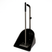 GS Equestrian Manure Scoop with Rake Black