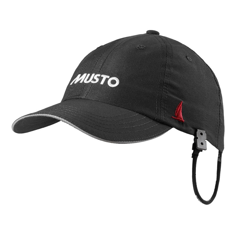 Musto Essential Fast Dry Crew Cap #colour_black