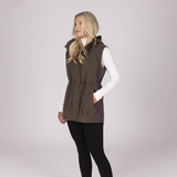 Shires Aubrion Heritage Unisex Gilet #colour_dark-olive