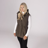 Shires Aubrion Heritage Unisex Gilet #colour_dark-olive