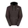 Ridgeline Ballistic Long Sleeved Fleece Hoodie #colour_bark