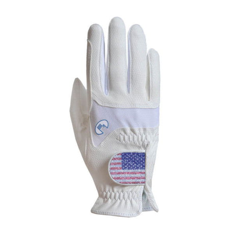 Roeckl Maryland Riding Gloves #colour_white-us