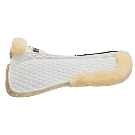 Stubben Streamline Lambswool Dressage Half Pad #colour_white