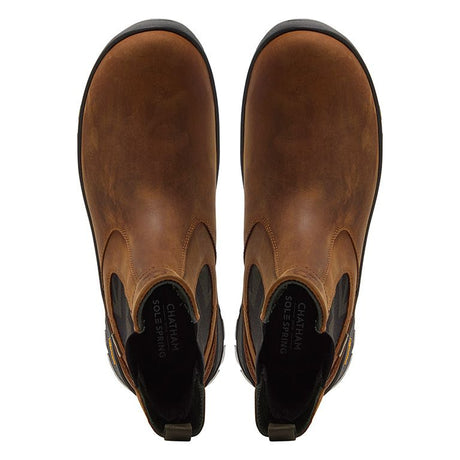 Chatham Cockley Premium Leather Waterproof Chelsea Boots #colour_tan