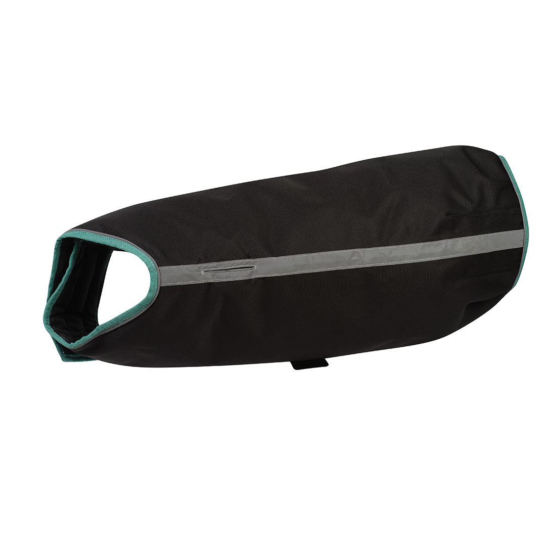 Weatherbeeta Green-Tec 900D Dog Coat Medium #colour_black-bottle-green
