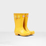 Hunter Original Big Kids Wellington Boots #colour_yellow